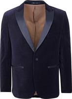 Suitable Smoking Blazer Velvet Navy maat 46 Heren, Verzenden, Nieuw, Suitable