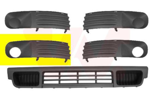 BUMPER GRILL VOOR VW TRANSPORTER T5 2003-2009 7H0807490B, Auto-onderdelen, Carrosserie en Plaatwerk, Nieuw, Ophalen of Verzenden