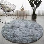 Fluffy Hoogpolig Rond Vloerkleed – Rond Tapijt Pluche Nieuw, Verzenden, Nieuw, Rond