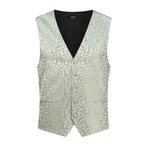 GENTS - Gilet paisley groen - 56, Kleding | Heren, Verzenden, Nieuw