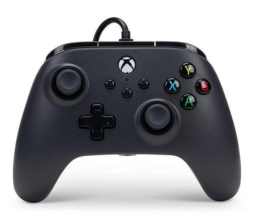 Xbox Series Controller Wired - Zwart - PowerA Xbox Series, Spelcomputers en Games, Spelcomputers | Xbox Series X en S, Zo goed als nieuw