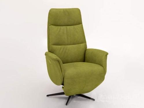 Relaxfauteuil Heino - relaxfauteuils - Groen, Huis en Inrichting, Stoelen, Nieuw, Leer