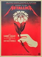 Shepard Fairey (OBEY) (1970) - Metallica Helping Hands, Antiek en Kunst
