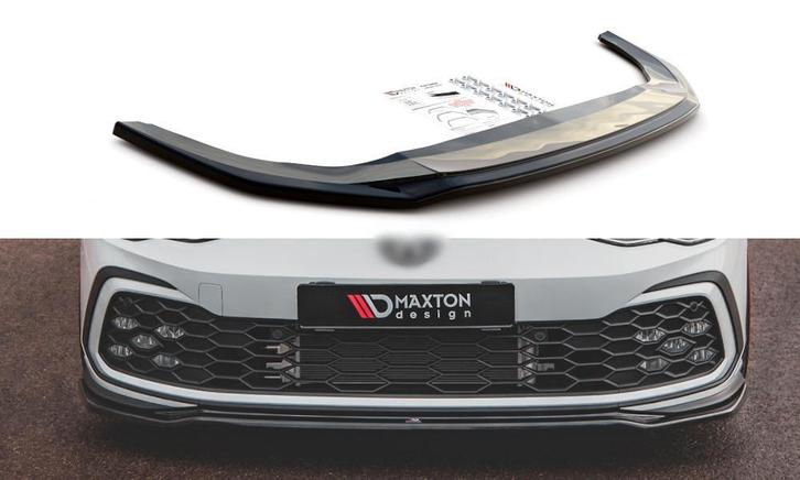 Front Splitter V.4 voor Volkswagen Golf 8 GTI/GTD/R line/GTE, Auto-onderdelen, Carrosserie en Plaatwerk, Voor, Nieuw, Volkswagen