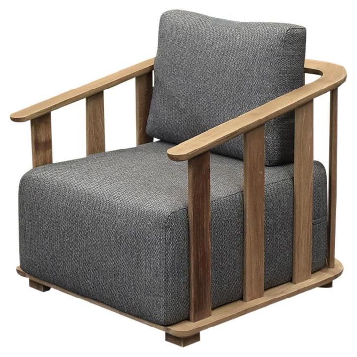 Milano lounge tuinstoel teakhout, Tuin en Terras, Tuinstoelen, Nieuw, Teakhout, Ophalen of Verzenden