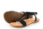 Dolcis Sandalen in maat 40 Zwart, Dolcis, Verzenden, Zwart, Sandalen of Muiltjes