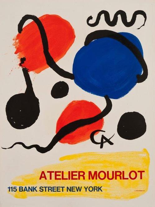 Alexander Calder - Atelier Mourlot (115 Bank Street), Antiek en Kunst, Antiek | Overige Antiek