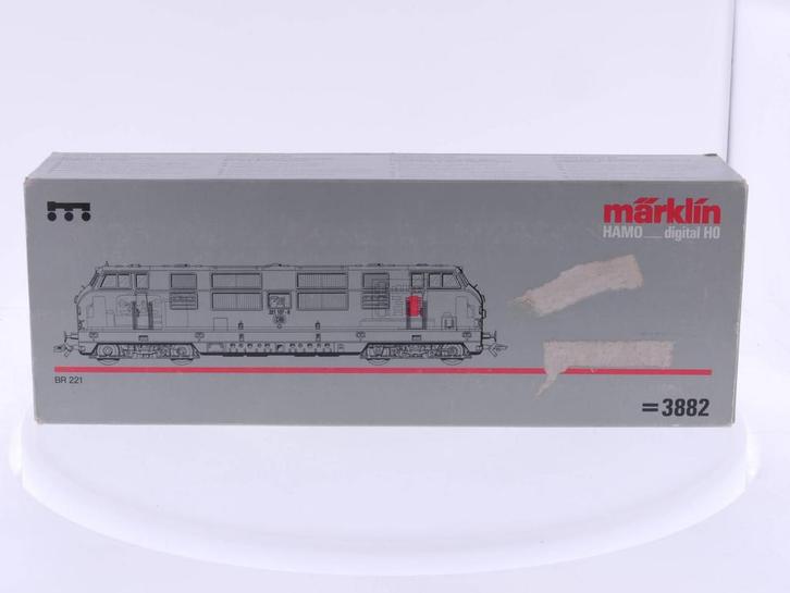 Schaal H0 Märklin/Hamo 3882 Diesellocomotief BR 221 107-6.., Hobby en Vrije tijd, Modeltreinen | H0, Locomotief, Gebruikt, Märklin