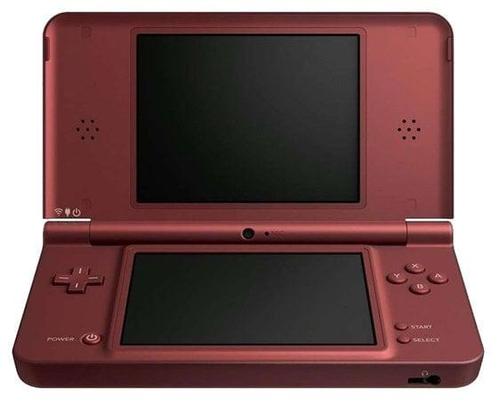 Nintendo DSi XL Wijnrood (Nette Staat & Krasvrije Schermen), Spelcomputers en Games, Spelcomputers | Nintendo DS, Zo goed als nieuw