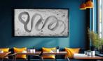 Ksavera - Abstract A1379 - painting on XXL canvas 210cm, Antiek en Kunst, Kunst | Schilderijen | Modern