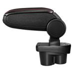 Armsteun-Opel Corsa E-11-2014-kunstleer-zwart+rood stiksel, Verzenden, Nieuw