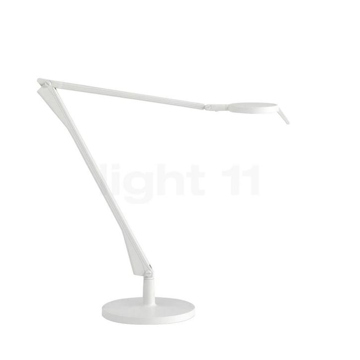 Kartell Aledin Tec Tafellamp LED, wit mat (Tafellampen), Huis en Inrichting, Lampen | Tafellampen, Nieuw, Verzenden