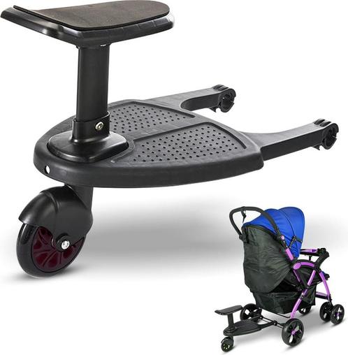 HeppieBabie Meerijdplankje voor de kinderwagen met zitje -, Kinderen en Baby's, Kinderwagens en Combinaties, Zo goed als nieuw