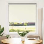 vidaXL Rolgordijn verduisterend gebroken wit 90x130 cm, Verzenden, Nieuw, Wit