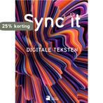 Sync it Digitale teksten Leerwerkboek (incl. Scoodle) /, Boeken, Verzenden, Gelezen, Annemie Mangelschots