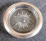 Onderzetter (7) - Glas, Verzilverd, Antiek en Kunst