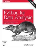 Python for Data Analysis, 2e Data Wrangling with Pandas,, Boeken, Verzenden, Zo goed als nieuw, Wes Mckinney