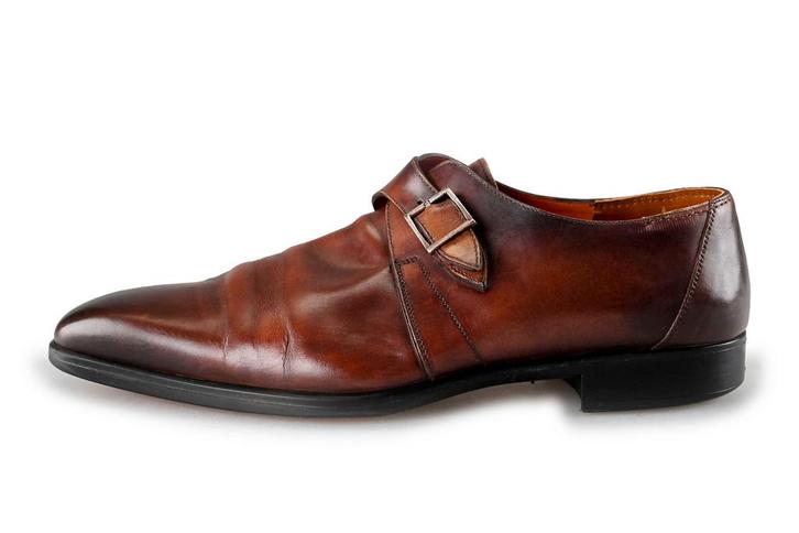 Santoni Nette schoenen in maat 44½ Bruin, Kleding | Heren, Schoenen, Bruin, Gedragen, Overige typen, Verzenden