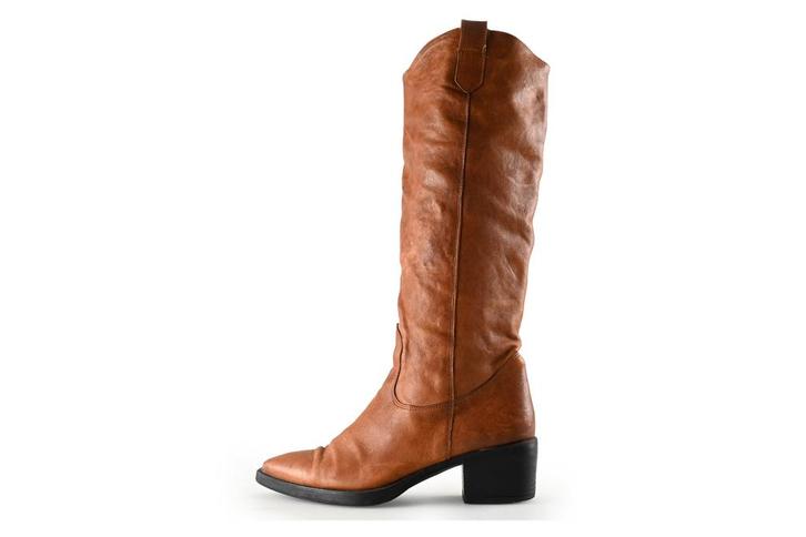 Sam Edelman Laarzen in maat 37 Cognac | 10% extra korting, Kleding | Dames, Schoenen, Overige kleuren, Zo goed als nieuw, Hoge laarzen