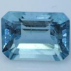 Zonder Minimumprijs Blauw Aquamarijn  - 3.86 ct -, Sieraden, Tassen en Uiterlijk, Edelstenen, Nieuw