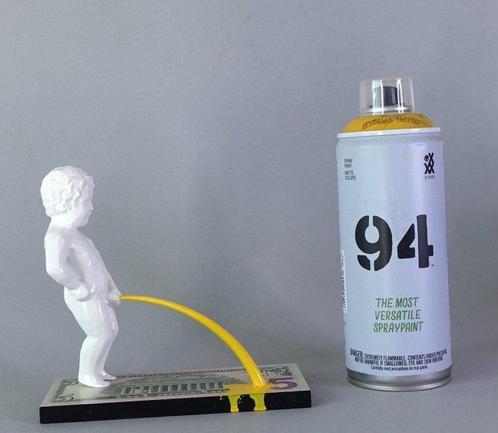 Truteau (1970) - The Manneken Pis on Business (New Edition,, Antiek en Kunst, Kunst | Schilderijen | Modern