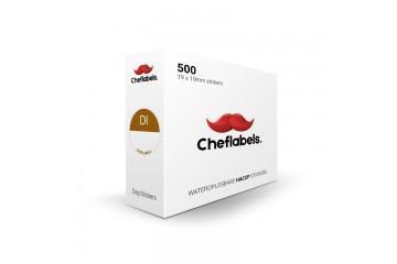 HACCP wateroplosbare dag stickers DINSDAG - 500 stuks, Huis en Inrichting, Schoonmaakartikelen, Verzenden