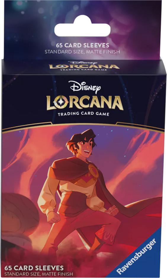Disney Lorcana TCG Shimmering Skies Card Sleeves-Aladdin, Hobby en Vrije tijd, Verzamelkaartspellen | Overige, Nieuw, Ophalen of Verzenden