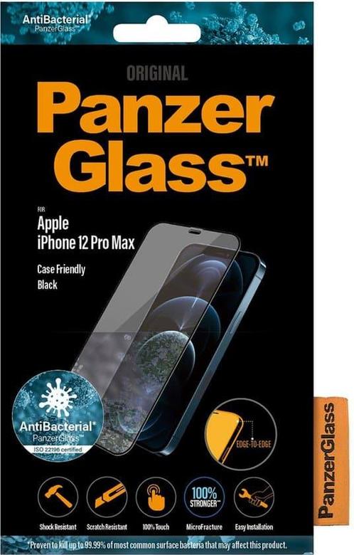 PanzerGlass Screenprotector geschikt voor Apple iPhone 12, Hobby en Vrije tijd, Overige Hobby en Vrije tijd, Zo goed als nieuw