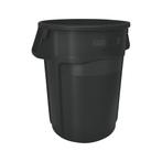 Rubbermaid Ronde Brute Utility container 166,5 ltr - zwart, Huis en Inrichting, Woonaccessoires | Prullenbakken, Verzenden, Nieuw
