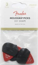 Fender - Mojo Grip - Plectrum - 0.96 mm - 3-pack, Muziek en Instrumenten, Ophalen of Verzenden, Nieuw, Elektrische gitaar