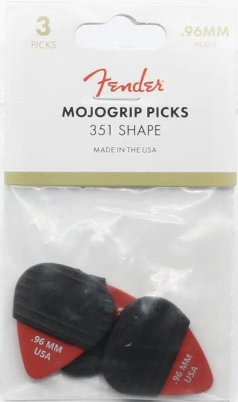 Fender - Mojo Grip - Plectrum - 0.96 mm - 3-pack, Muziek en Instrumenten, Instrumenten | Toebehoren, Elektrische gitaar, Nieuw