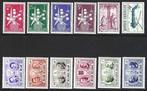 België 1957 - de volledige jaargang met blok Zuidpool -, Postzegels en Munten, Postzegels | Europa | België, Gestempeld