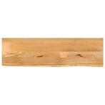 vidaXL Tafelblad met natuurlijke rand 110x20x2,5 cm massief, Huis en Inrichting, Tafels | Eettafels, Verzenden, Nieuw