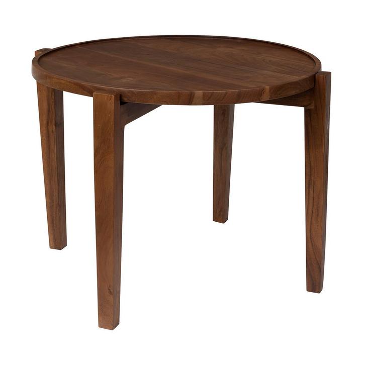 *WOONWINKEL* Dutchbone Shane Houten Salontafel Met Dienblad, Huis en Inrichting, Tafels | Salontafels, Nieuw, Verzenden