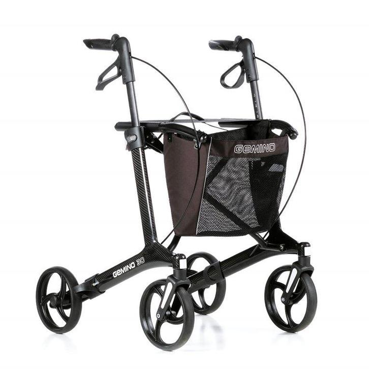 Rollator Sunrise Medical Gemino 30 Carbon - Modern en lich.., Diversen, Rollators, Nieuw, Ophalen of Verzenden