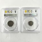 Zwitserland. 2 Rap 1875 B (AU50) + 1 Rap 1917 (AU58) - PCGS