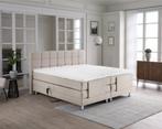 ACTIE! Elektrische boxspring Arizona 140 200 Beige, Verzenden, Beige, Nieuw, 140 cm