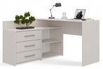 Hoekbureau creme met lades Creme (Kantoor), Huis en Inrichting, Bureaus, Verzenden, Nieuw