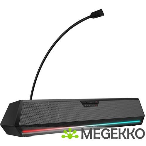 Edifier Hecate G1500 BAR Gaming mini soundbar Zwart, Computers en Software, Pc speakers, Nieuw, Verzenden