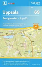 Topografische Wandelkaart Zweden 69 Uppsala Sverigeserien, Boeken, Atlassen en Landkaarten, Nieuw, Verzenden