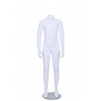 Headless etalagepop kind mat wit 10-11 jaar mt 140/146