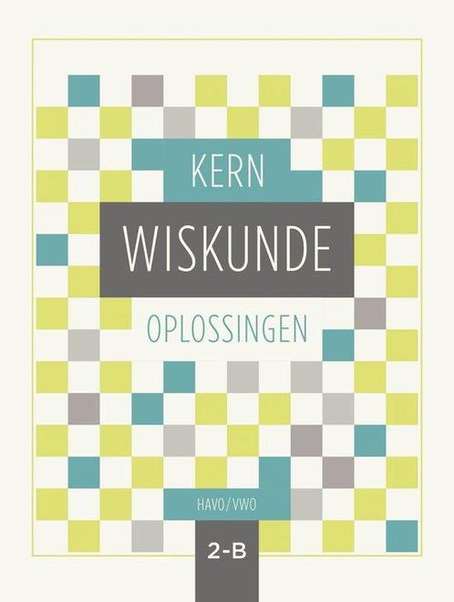 KERN Wiskunde / oplossingenboek havo/vwo 2 deel B, Boeken, Schoolboeken, Gelezen, Verzenden