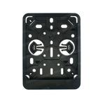 Kentekenplaathouder België zwart 10x12cm, Fietsen en Brommers, Ophalen of Verzenden, Nieuw