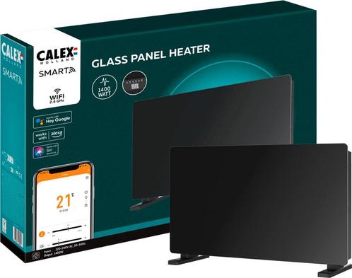 Calex Smart Glas elektrische kachel 1400W | Verwarming |..., Huis en Inrichting, Lampen | Overige, Nieuw, Ophalen of Verzenden
