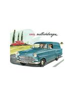 1957 OPEL OLYMPIA SNELBESTELWAGEN BROCHURE NEDERLANDS, Nieuw, Opel, Author