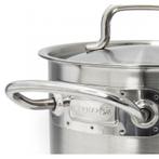 Korkmaz Gastro Proline RVS hoge kookpan 3L 16 x 16 cm, Huis en Inrichting, Keuken | Potten en Pannen, Ophalen of Verzenden, Nieuw