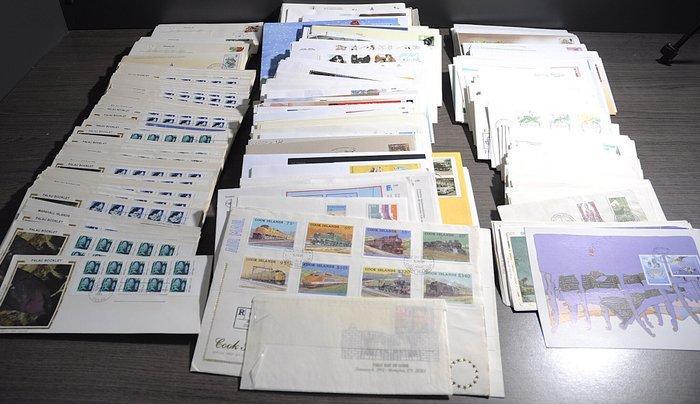 Wereld - Partij met 100-den FDCs, speciale covers,, Postzegels en Munten, Postzegels | Amerika