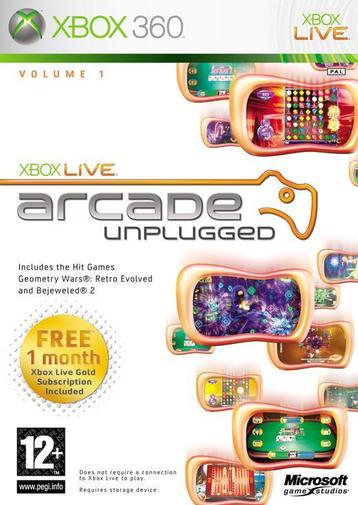 Xbox Live Arcade Unplugged (Vol 1) Xbox 360 Morgen in huis!