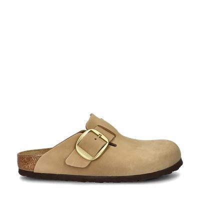 Birkenstock Boston Big Buckle instapschoenen voor dames, Kleding | Dames, Schoenen, Instappers, Beige, Nieuw, Verzenden
