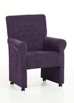 Eetkamerstoel Epe - eetkamerstoelen - Paars, Huis en Inrichting, Stoelen, Nieuw, Stof